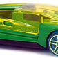 Hot Wheels 2018 - Collector # 227/365 - X-Raycers 1/10 - El Viento - Transparent Yellow & Green - International Card