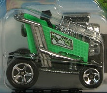 Hot Wheels 2002 - Collector # 189/240 - Express Lane - Green - USA 'Race & Win' Card