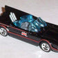 Hot Wheels 2007 - Collector # 015/156 - First Editions 15/36 - TV Batmobile - Black - Textured Grille - IC