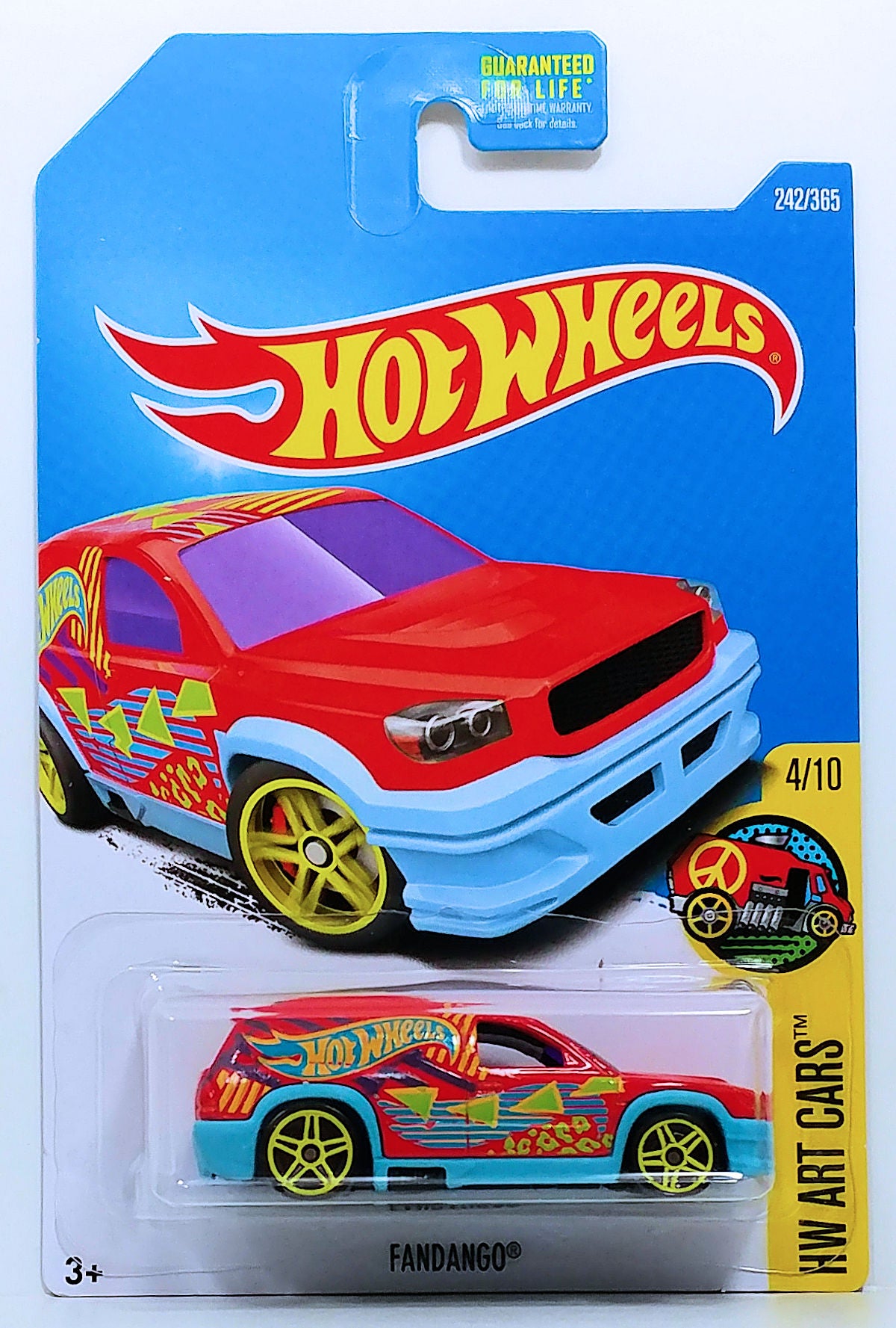 Hot Wheels 2017 - Collector # 242/365 - HW Art Cars 4/10 - Fandango ...