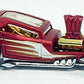 Hot Wheels 2013 - Collector # 186/250 - HW Showrom / American Turbo - Fangula - Satin Red - Gold PR5 Wheels Rear &amp; Gold Skinny Wheels Front - USA Card