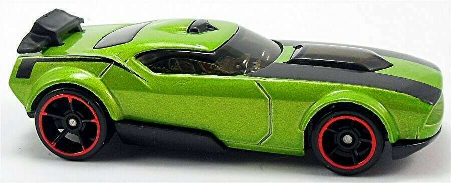 Hot Wheels 2008 - Collector # 014/196 - New Models 14/40 - Fast Fish - Metalflake Green - OH5SP Wheels - USA Card