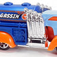 Hot Wheels 2015 - Collector # 007/250 - HW City / HW City Works / Treasure Hunts - Fast Gassin' - Dark Blue Tank, Light Blue Cab & Orange Fenders - USA Card