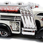 Hot Wheels 2009 - Collector # 014/190 - New Models 14/42 - Fast Gassin - White Cab / Chrome Tank / Black Fenders - 5 Spoke Wheels with Good Year Tires - Walmart Exclusive - USA Card