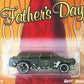 Hot Wheels 2008 - Theme / Father's Day - Chevy Nomad - Matte Olive Green / Flames - KMart Exclusive - Special Blister Card