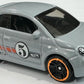 Hot Wheels 2024 - Collector # 022/250 - Compact Kings 02/05 - Fiat 500e - Gray - '5' - IC