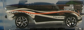 Hot Wheels 2002 - Collector # 195/240 - Flashfire - White - Y5 Wheels - USA Race & Win Card
