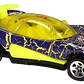 Hot Wheels 1995 - Collector # 284 - Krackle Car Series 04/04 - Flashfire - Purple - 5 Spoke - USA