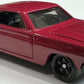 Hot Wheels 2025 - Silver Series / Theme / Fast & Furious: Villians 3/5 - 1966 Ford 427 Fairlane - Maroon - C5 Wheels - Walmart Exclusive