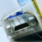 Hot Wheels 2005 - Collector # 001/183 - First Editions / Realistix 1/20 - Ford Shelby Cobra Concept - Gray / Long Racing Stripes & 'COBRA' - PR5 Wheels - USA Card