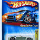 Hot Wheels 2005 - Collector # 001/183 - First Editions / Realistix 1/20 - Ford Shelby Cobra Concept - Gray / Long Racing Stripes & 'COBRA' - PR5 Wheels - USA Card