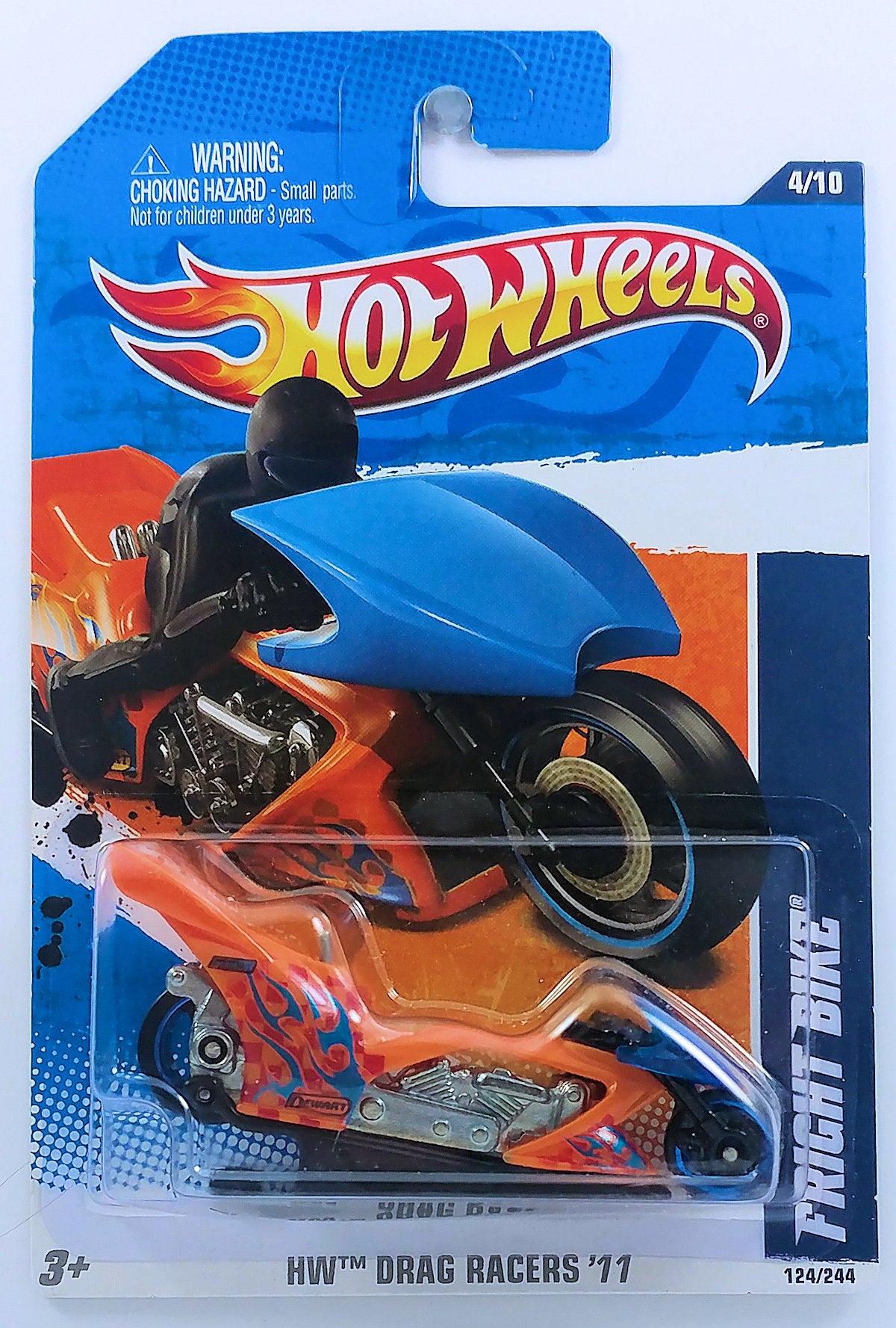 Hot Wheels 2011 - Collector # 124/244 - HW Drag Racers 4/10 - Fright B ...