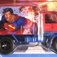 Hot Wheels 2021 - Premium / Pop Culture / DC Comics 3/5 - 88 Mercedes Unimog U1300 - Red / Superman&nbsp; - Metal/Metal & Real Riders