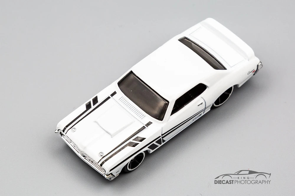 Hot Wheels 2023 - American Steel 02/08 - 1969 Mercury Cougar Eliminator - White - Walmart Exclusive
