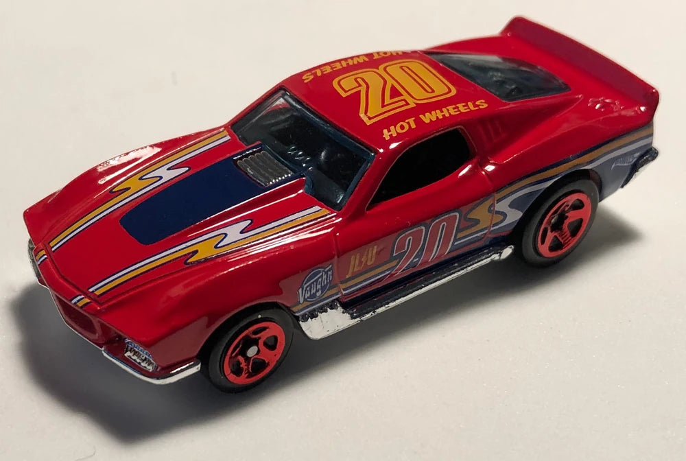 Hot Wheels 2020 - Flying Customs / Mix 2 - Blvd. Bruiser - Red - Red 5 Spoke Wheels - Target Exclusive