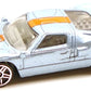 Hot Wheels 2005 - Collector # 162/183 - Ford GT-40 - Metallic Lite Blue / Orange Stripe / #32 - PR5 Wheels - USA '05 Card