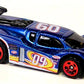 Hot Wheels 2009 - Collector # 075/190 - Hot Wheels Racing 9/10 - GT Racer - Metalflake Blue / #09 - Red Chrome 5 Spokes - USA Card