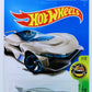 Hot Wheels 2017 - Collector # 358/365 - HW Exotics 1/10 - New Models - Gazella R - Silver - International Card