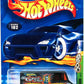 Hot Wheels 2002 - Collector # 102/240 - Grave Rave Series 4/4 - Grave Rave Wagon (Combat Medic) - Matte Black / Grave Rave Graphic - 5 Spoke Wheels - USA 35th Card