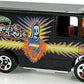 Hot Wheels 2002 - Collector # 102/240 - Grave Rave Series 4/4 - Grave Rave Wagon (Combat Medic) - Matte Black / Grave Rave Graphic - 5 Spoke Wheels - USA 35th Card