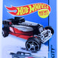Hot Wheels 2015 - Collector # 013/250 - HW City / HW Performance / New Models - Great Gatspeed - Black & Red / Mac Tools - USA 'Showdown' Card
