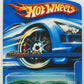 Hot Wheels 2006 - Collector # 203/223 - Ground FX - Metalflake Green / Flames - Body Pops Off - USA Card