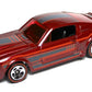Hot Wheels 2009 - Collector # 078/190 - Muscle Mania 02/10 - '67 Shelby GT-500 - Dark Red - Red Line Tires on 5 Spokes - Walmart Exclusive - USA Card