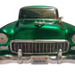 Hot Wheels 2005 Classics 1/18 Scale - '55 Chevy (Pro Street) Spectraflame Green - Limited Edition