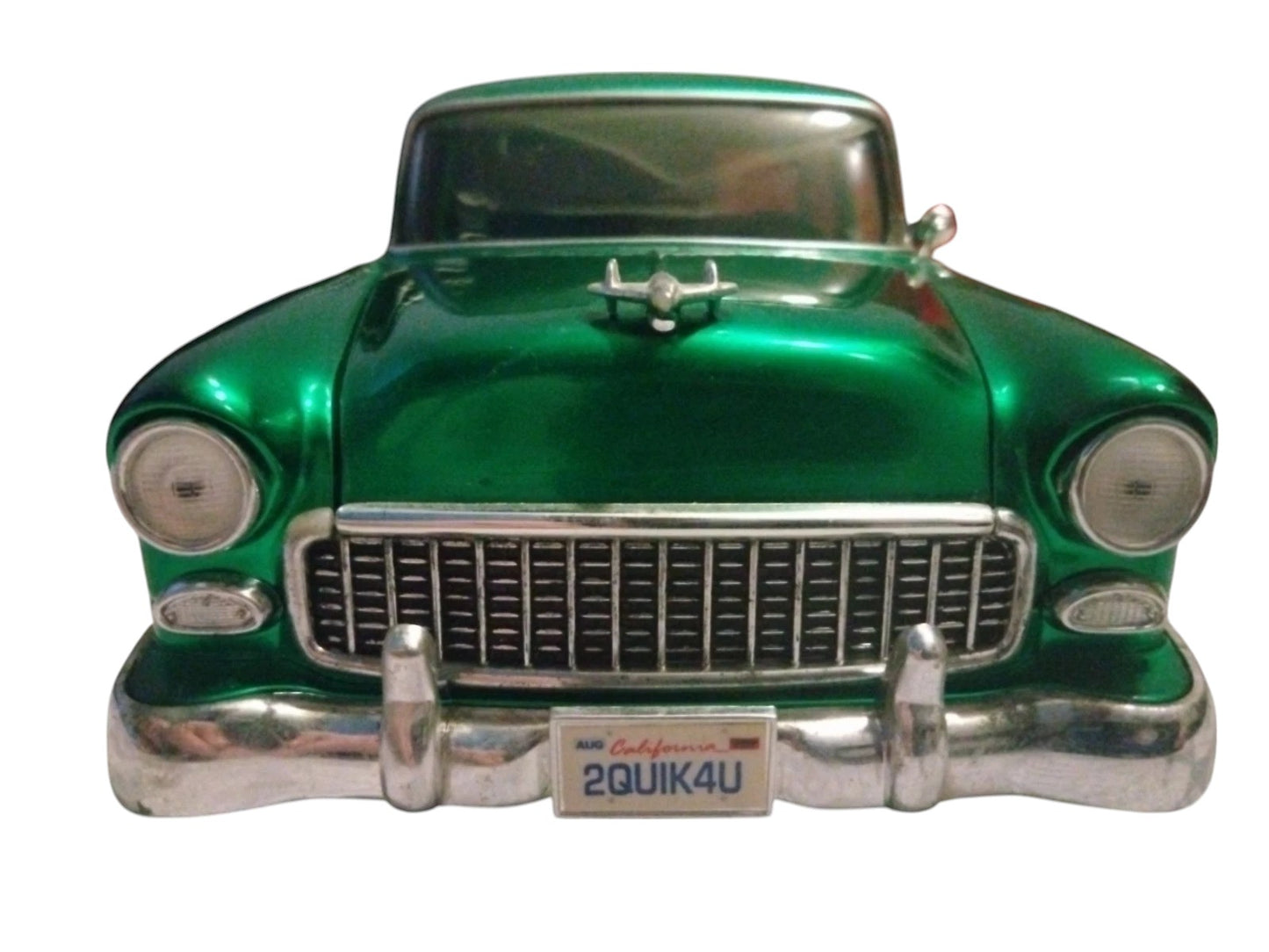 Hot Wheels 2005 Classics 1/18 Scale - '55 Chevy (Pro Street) Spectraflame Green - Limited Edition