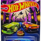 Hot Wheels 2024 - Happy Halloween 2/5 - Barbaric - Gray / Wolf - Red Chrome Skull Wheels on Black Tires - Grocery Stores Exclusive