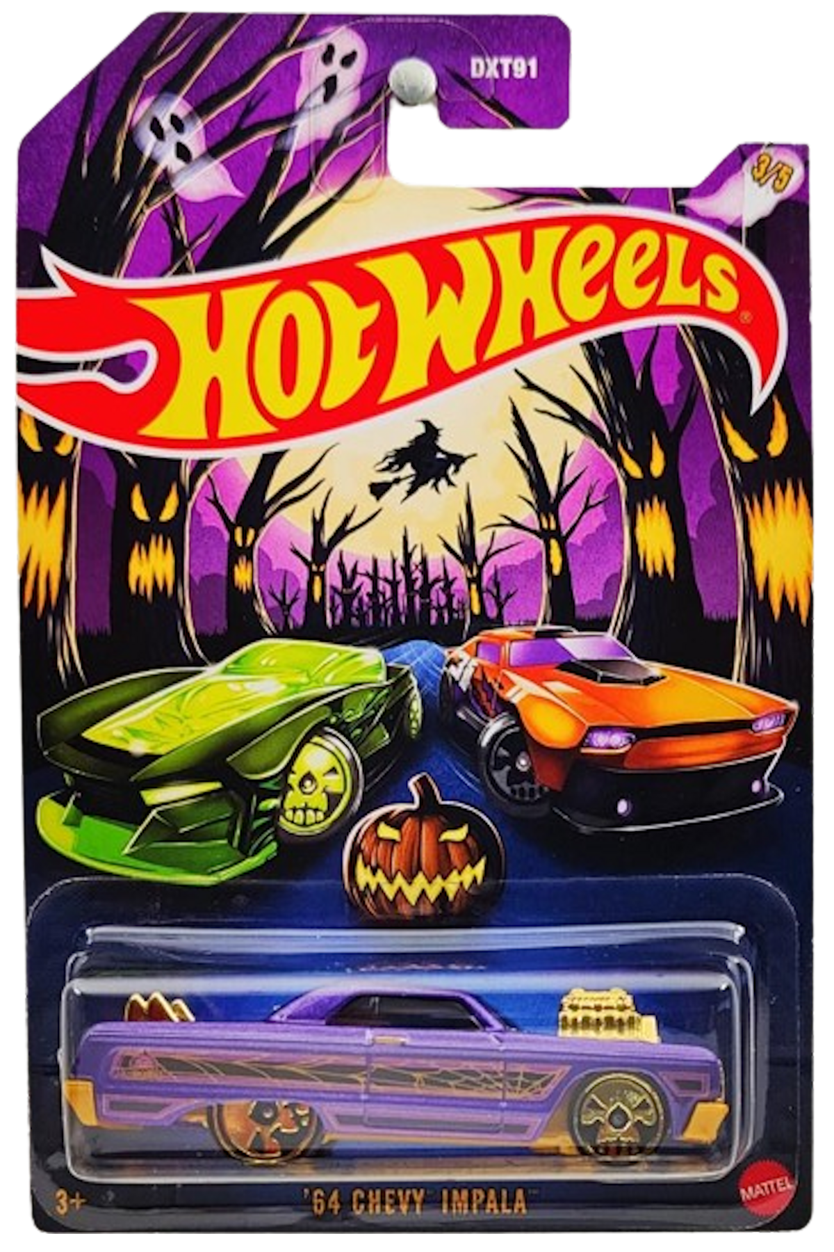 ホットウィール 64 IMPALA STH 金色炎 Hot Wheels 1964 Chevy Impala Rare Short Card - Etsy