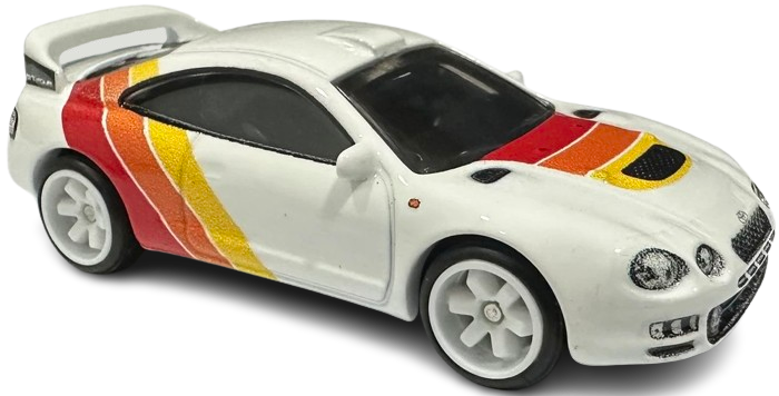 Hot Wheels 2024 Premium Boulevard 89 95 Toyota Celica GT Four White Metal Metal Real Riders