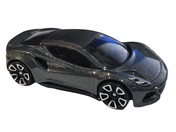 Hot Wheels 2023 - Collector # 121/250 - Factory Fresh 03/05 - Lotus Emira - Shadow Grey - USA