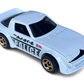 Hot Wheels 2024 - Collector # 080/250 - HW First Response 8/10 - Mazda RX-7 - White / "Police", "ホットホイール" - USA Card