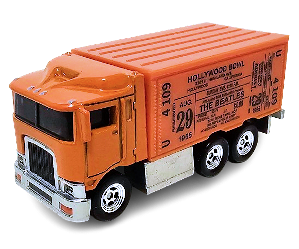 Hot Wheels 2024 Premium Pop Culture The Beatles Hiway Hauler KMJ Diecast II