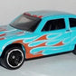 Hot Wheels 2014 - Collector # 220/250 - HW Workshop / Heat Fleet - Custom V-8 Vega - Sky Blue - MC5 Wheels - USA Card