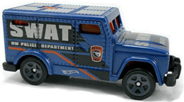 Hot Wheels 2019 - Collector # 182/250 - HW Rescue 5/10 - Treasure Hunts - HW Armored Truck - Blue