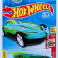 Hot Wheels 2018 - Collector # 172/365 - Holiday Racers 6/6 - HW Formula Solar - Transparent Blue / 'Earth Day' - USA 50th Card