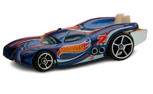 Hot Wheels 2013 - Collector # 101/250 - HW Racing / HW Race Team - Treasure Hunts - Prototype H-24 - Metallic Blue - USA