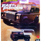 Hot Wheels 2024 - Premium / Fast & Furious / F9 The Fast Saga 5/5 - Land Rover Defender 90 - Black - Metal/Metal & Real Riders