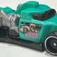 Hot Wheels 2025 - Collector # 042/250 - HW Hot Trucks 3/10 / New Models - Haulerback - Aqua - USA 'Let's Race' Card