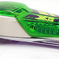 Hot Wheels 2018 - Collector # 130/365 - X-Raycers 4/10 - Hi-Roller - Transparent Green - USA 50th Card