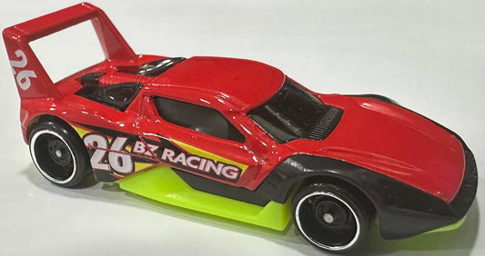 Hot Wheels 2026 - Collector # 047/250 - HW Mods 1/5 - New Models - High-Tail Chaser - Red - DD8 Wheels - USA Card