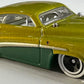 Hot Wheels 2024 - Collector # 143/250 - Rod Squad 5/5 - New Models - Hirohata Merc -  Metalflake Apple Green - White Walls on 5 Spokes - USA Card