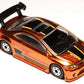 Hot Wheels 2025 - Theme - Mix 1 - The Hot Ones 5/8 - Honda Civic Si - Spectraflame Orange - Hot Ones Wheels - Target Exclusive - Retro Blister Card