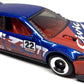 Hot Wheels 2025 - Collector # 201/250 - Reverse Rake 5/5 - Honda Civic Custom - Blue Metalflake / #22 - USA Card