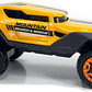 Hot Wheels 2022 - Collector # 120/250 - HW Rescue 1/10 - Hyper Rocker - Yellow & Black / 'Mountain Search & Rescue' - USA Card