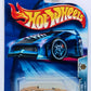 Hot Wheels 2004 - Collector # 179/212 - Roll Patrol - Hyundai Spyder Concept - Matte Tan / Police - Gold 10 Spokes - USA Card