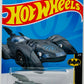 Hot Wheels 2023 - Collector # 55/250 - Batman 02/05 - Batman Forever Batmobile - Gray - Batman Forever - IC