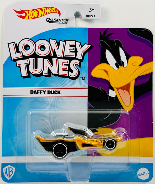 Hot Wheels 2023 - Character Cars / Looney Tunes - Daffy Duck - Black & Orange - WB
